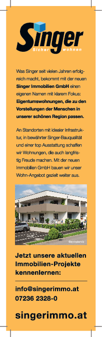 Sponsoren Singer-Immo Rockkonzert der Recyclers in Gutau